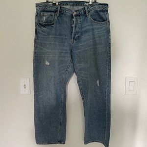 Gap straight crop jeans